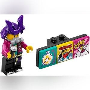 LEGO Samurapper Series 1 Vidiyo Bandmates 43101 Minifigure Sealed Bag Open box